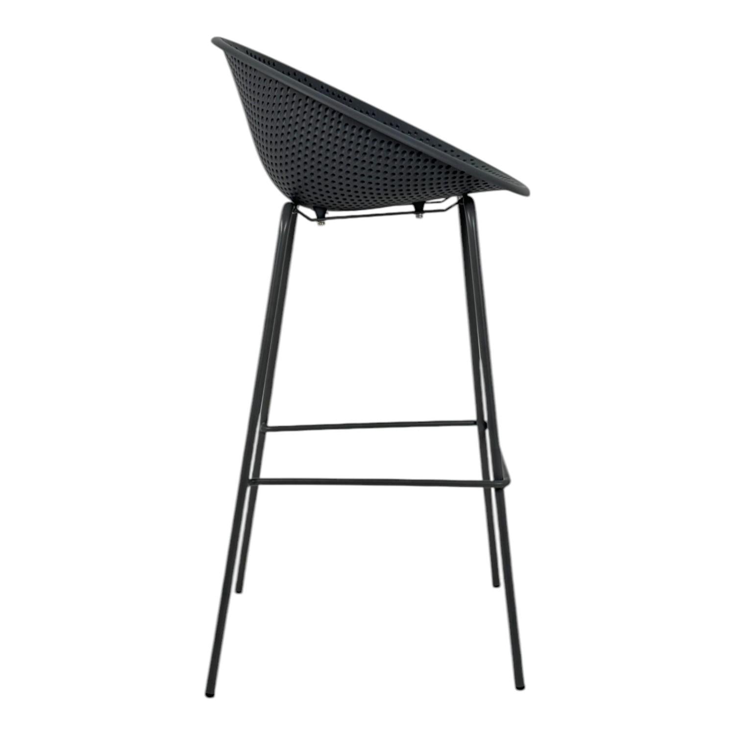 Silla Para Barra Nala Negra 49X49X97