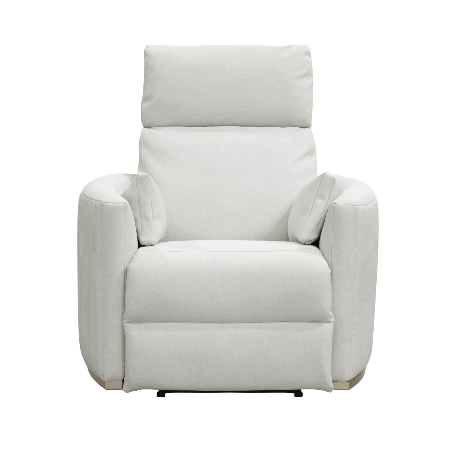 Sillón Reclinable Minoti Eurolino Blanco Puro, Champaña