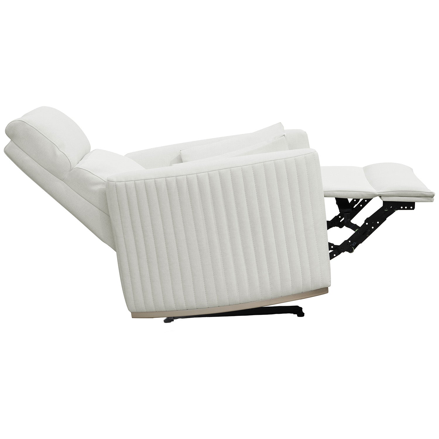 Sillón Reclinable Minoti Eurolino Blanco Puro, Champaña
