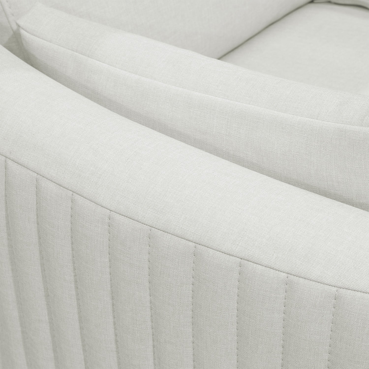 Sillón Reclinable Minoti Eurolino Blanco Puro, Champaña