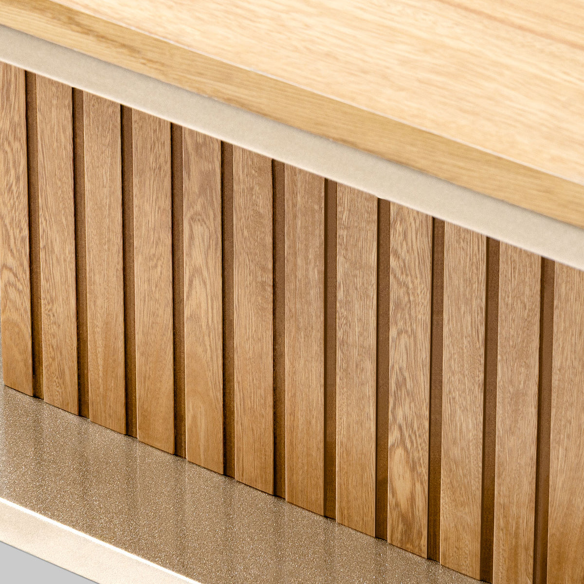 Mesa De Centro Berlin 40X90X60 Natural, Champaña