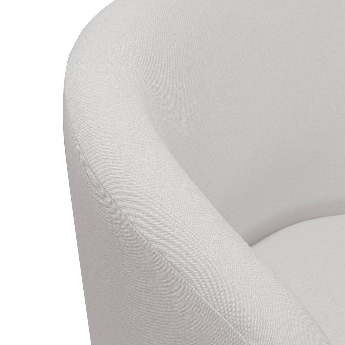 Poltrona Emilly Giratoria Eurolino Blanco Puro, Champaña