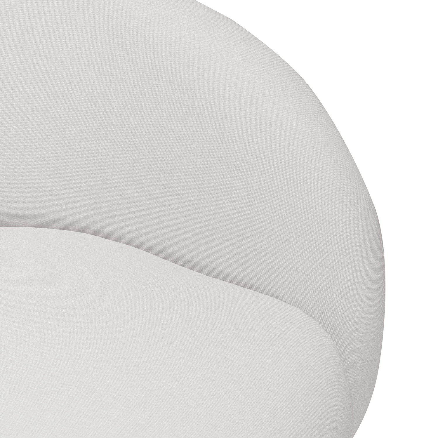 Poltrona Emilly Giratoria Eurolino Blanco Puro, Champaña