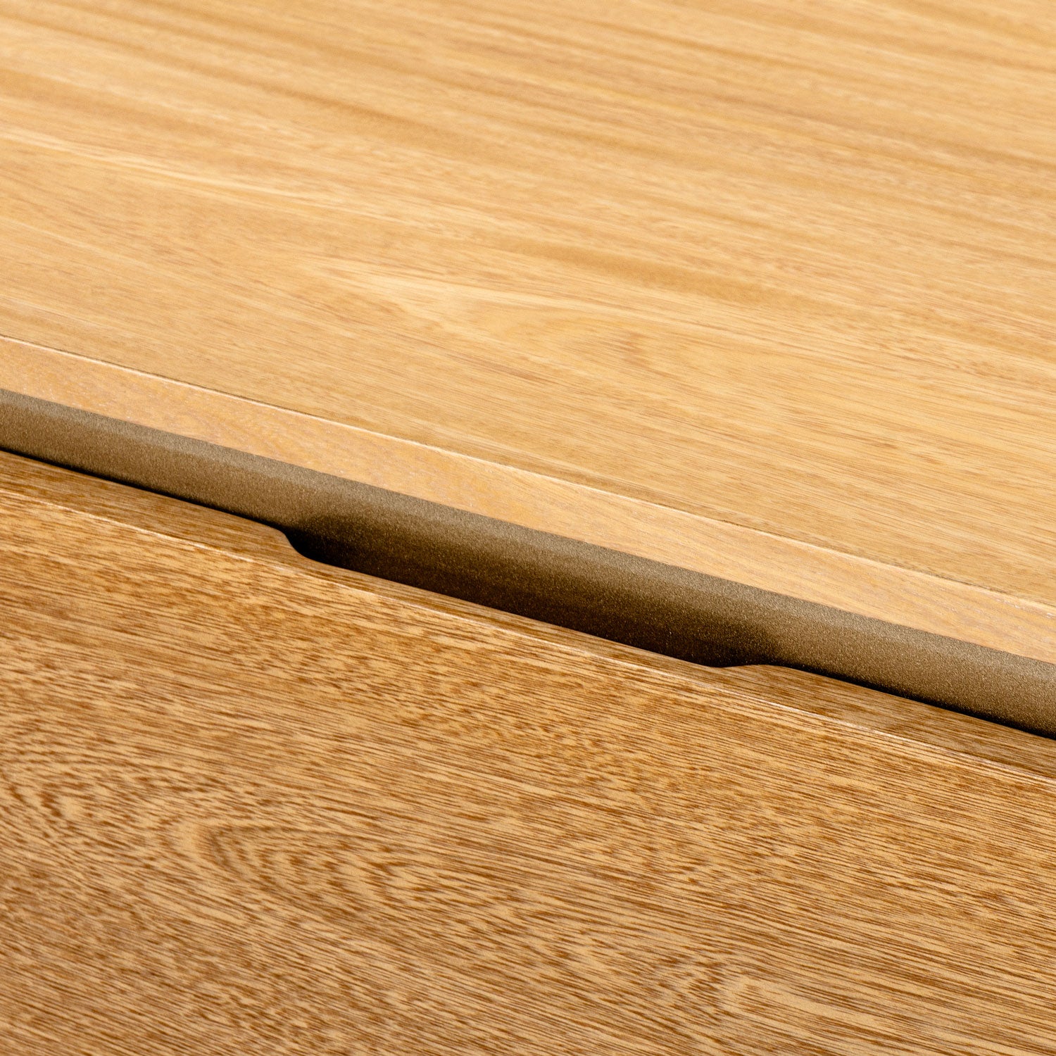 Mesa de Noche Sevilla Natural, Champaña 2 Gavetas