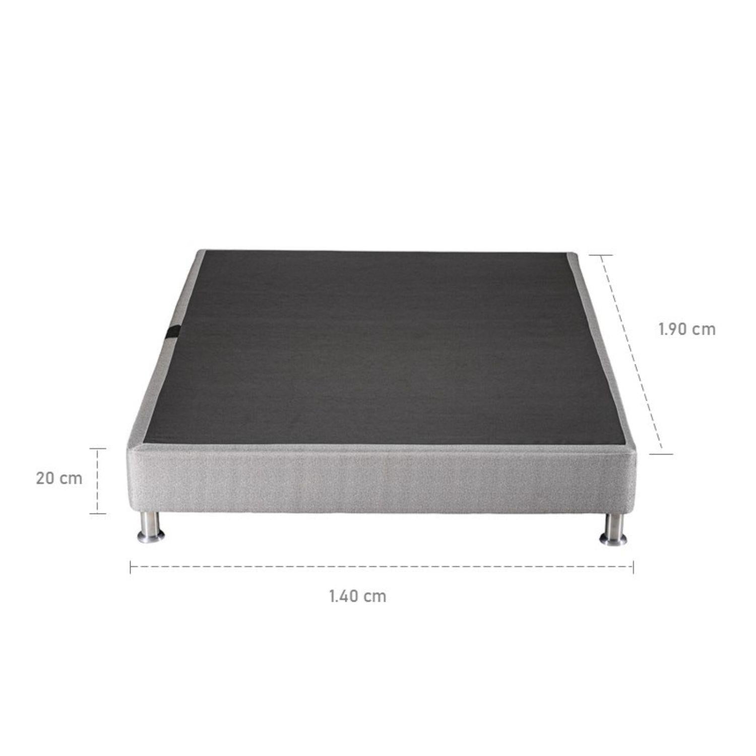 Combo Colchón Doble Dinamic Deluxe Doble Pillow Top + Somier
