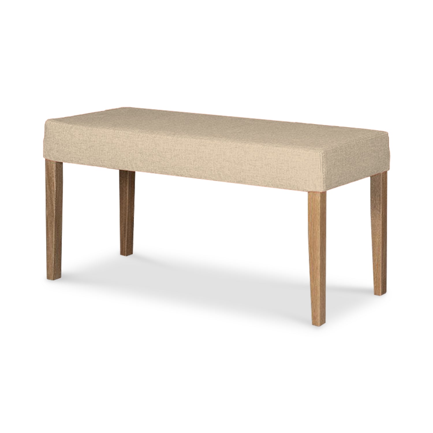 Comedor 6 Puestos Line Eurolino Marfil, Natural 4 Sillas + Butaca