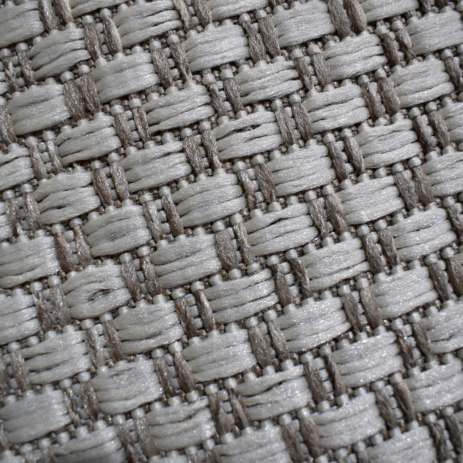 Alfombra 100X100 Condesa Jam 02 Natural