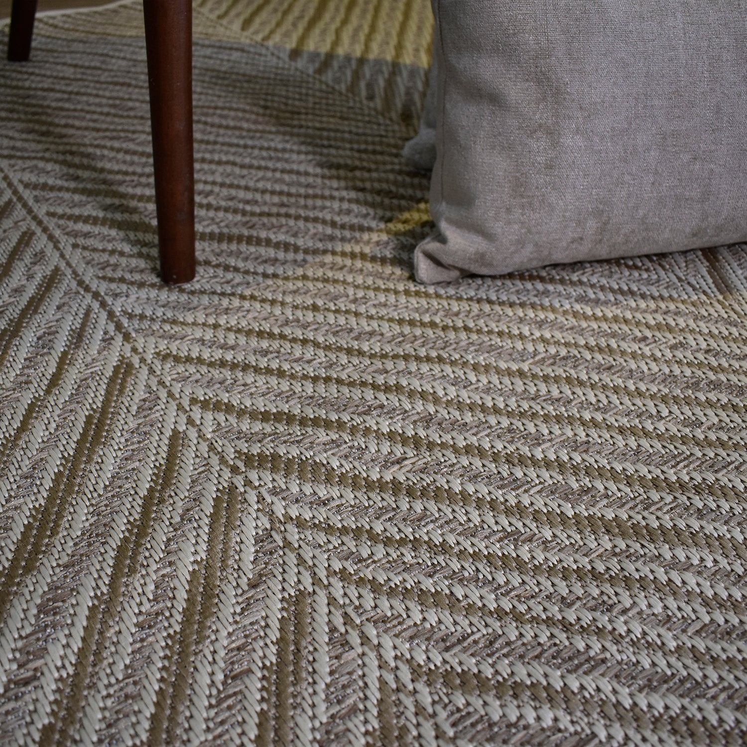 Alfombra 120X120 Condesa Jam 01 Natural