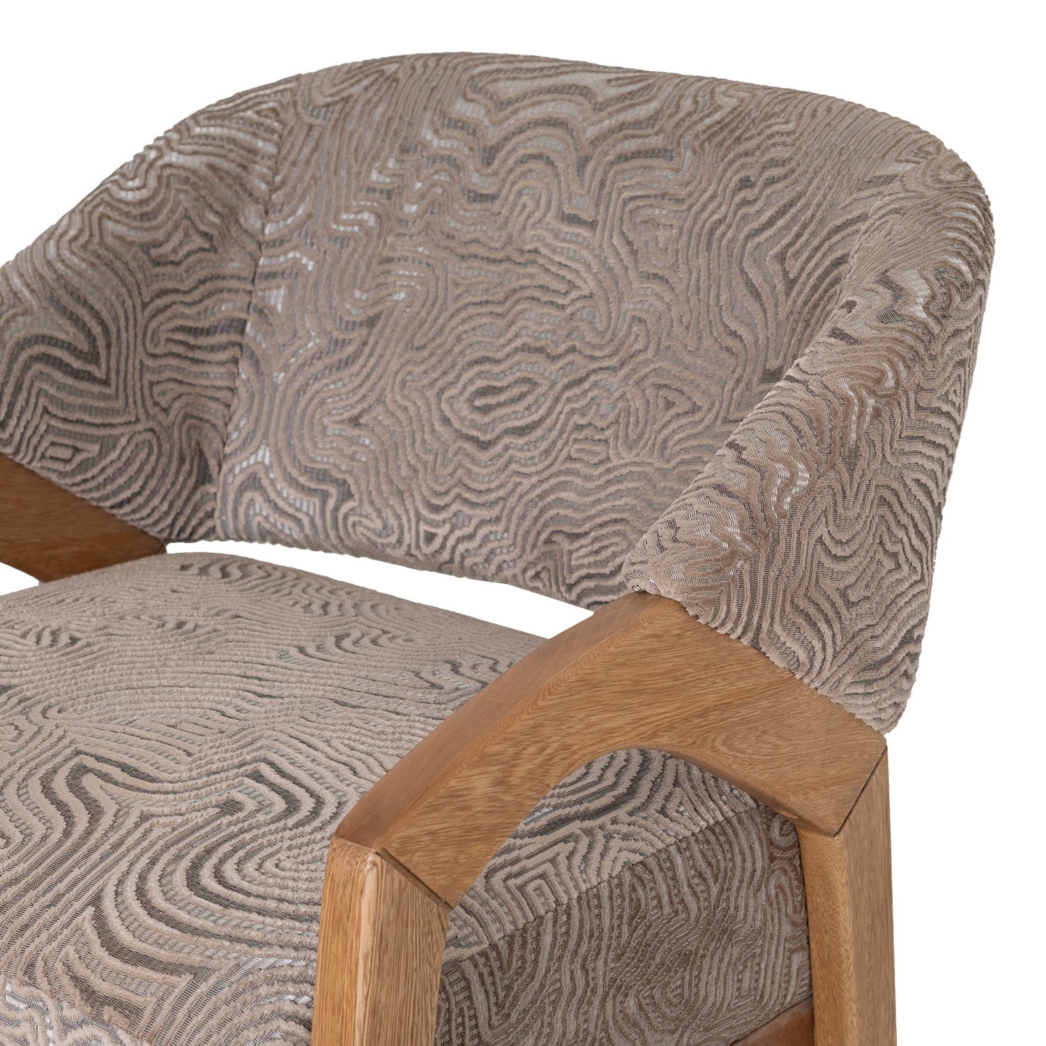 Poltrona Duncan Cardiff Almond, Natural