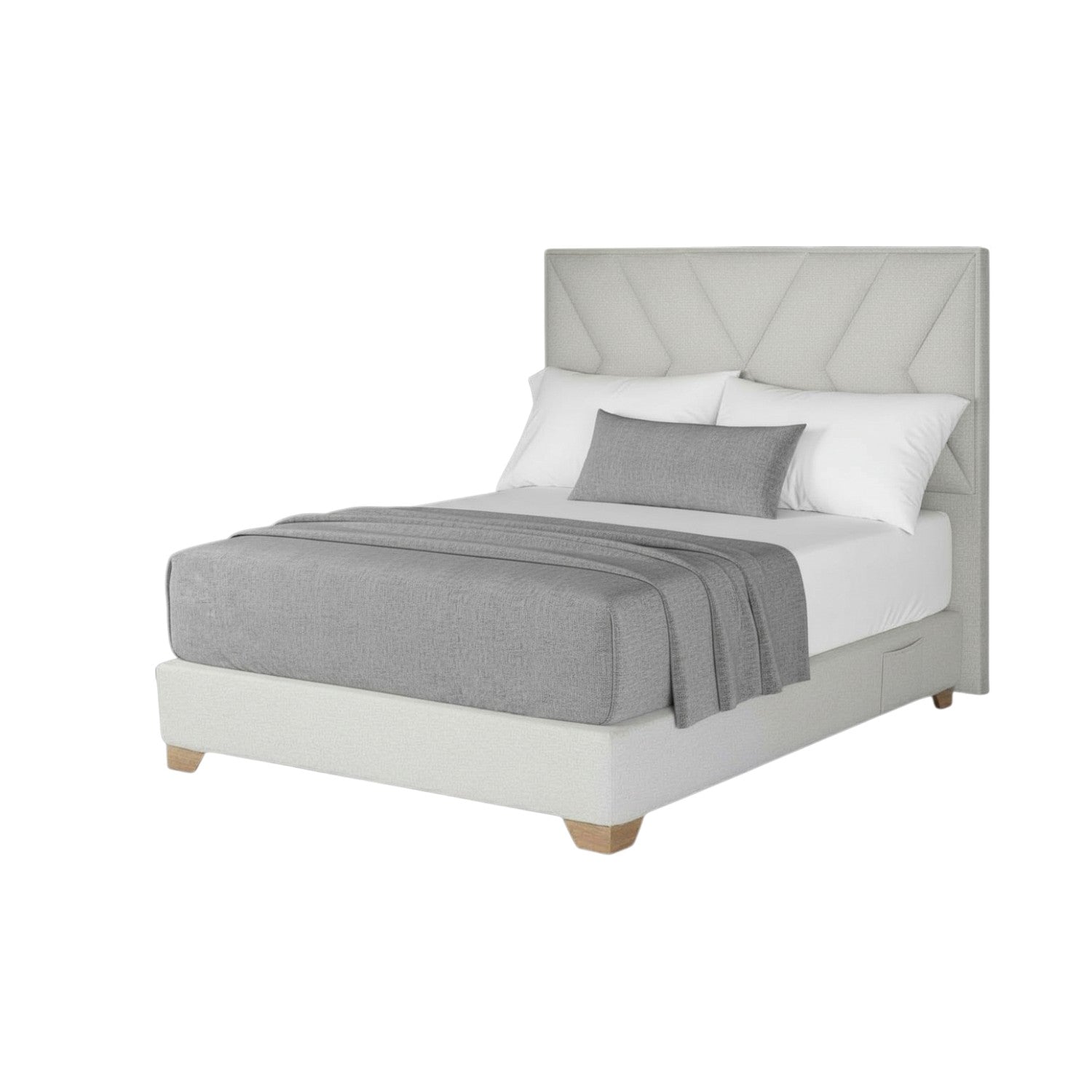 Combo Cabecero Vallarta + Base Cama Doble Taylor + Colchón Elite