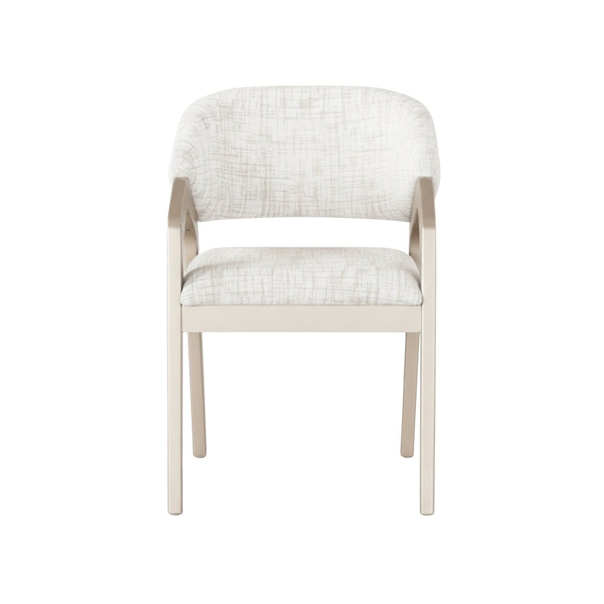 Comedor 6 Puestos Capri Estocolmo Blanco, Champaña