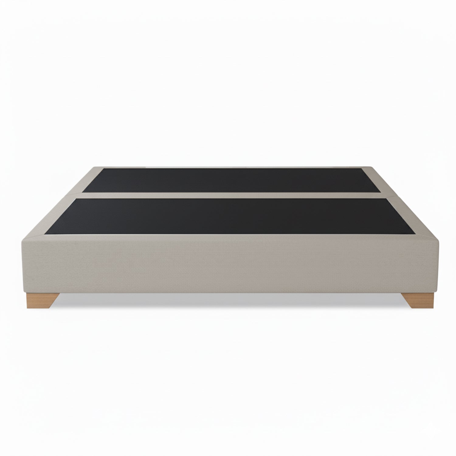 Base Cama Doble Taylor Eurolino Taupe Par