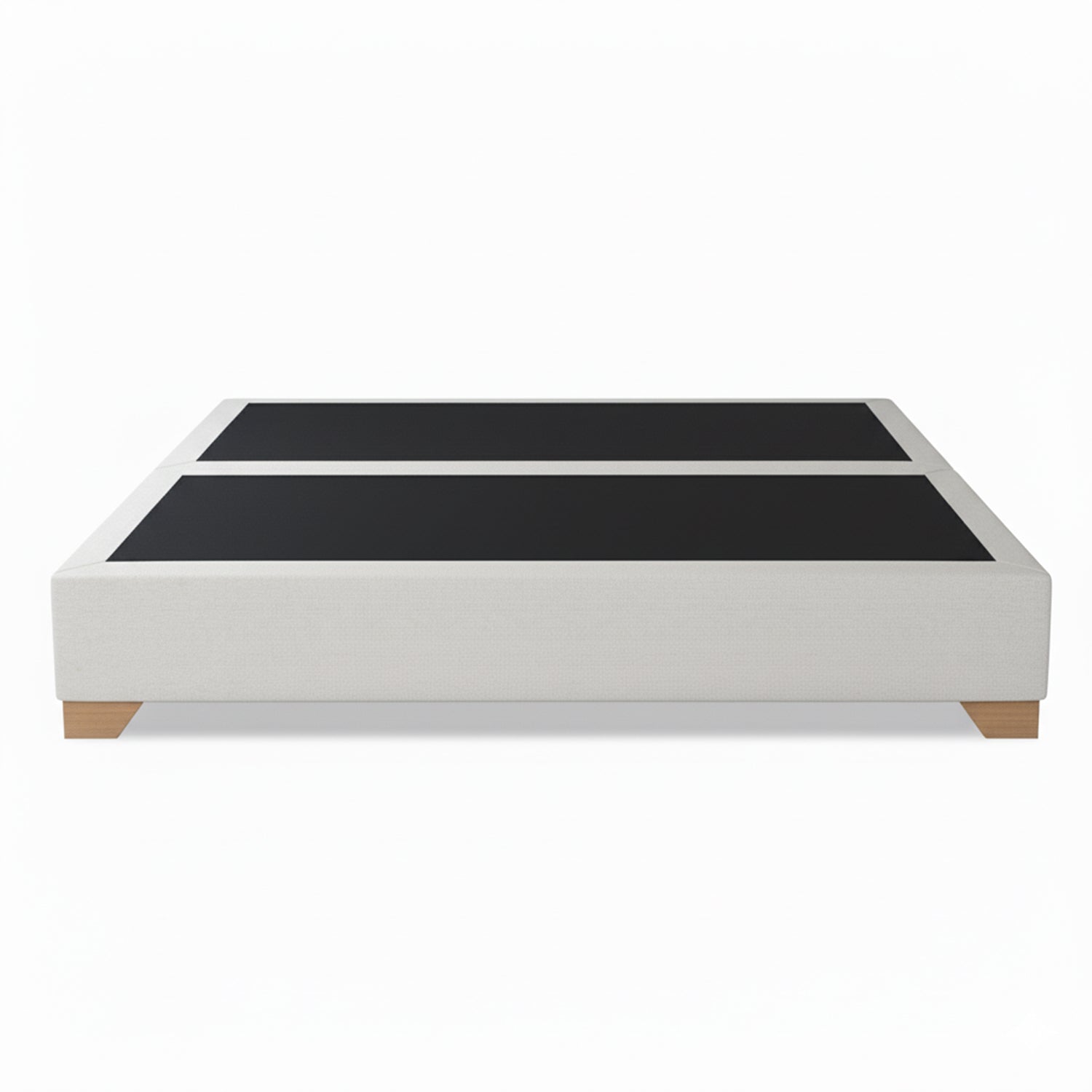 Base Cama Doble Taylor Eurolino Marfil Par