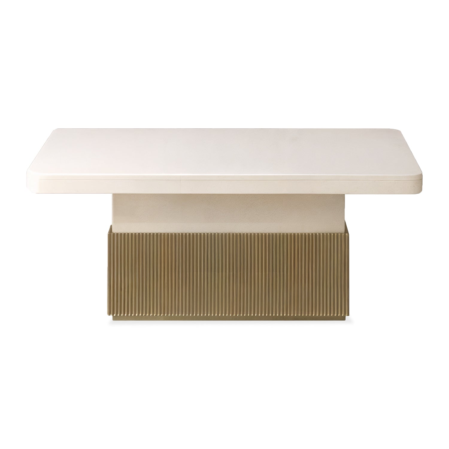 Mesa De Centro Atlanta Blanco Perla, Champaña 100X60