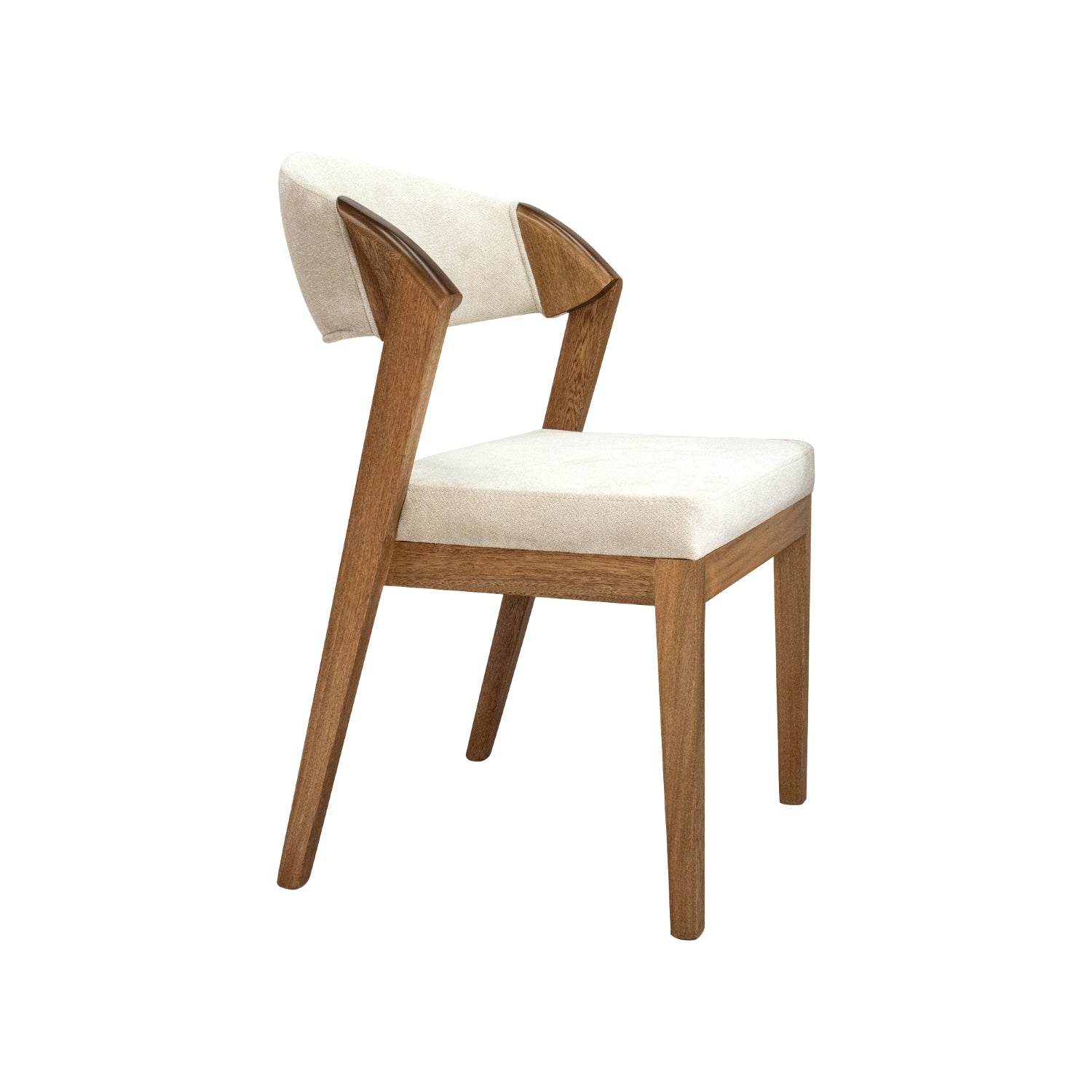 Comedor 4 Puestos Estambul Microfibra Beige, Natural