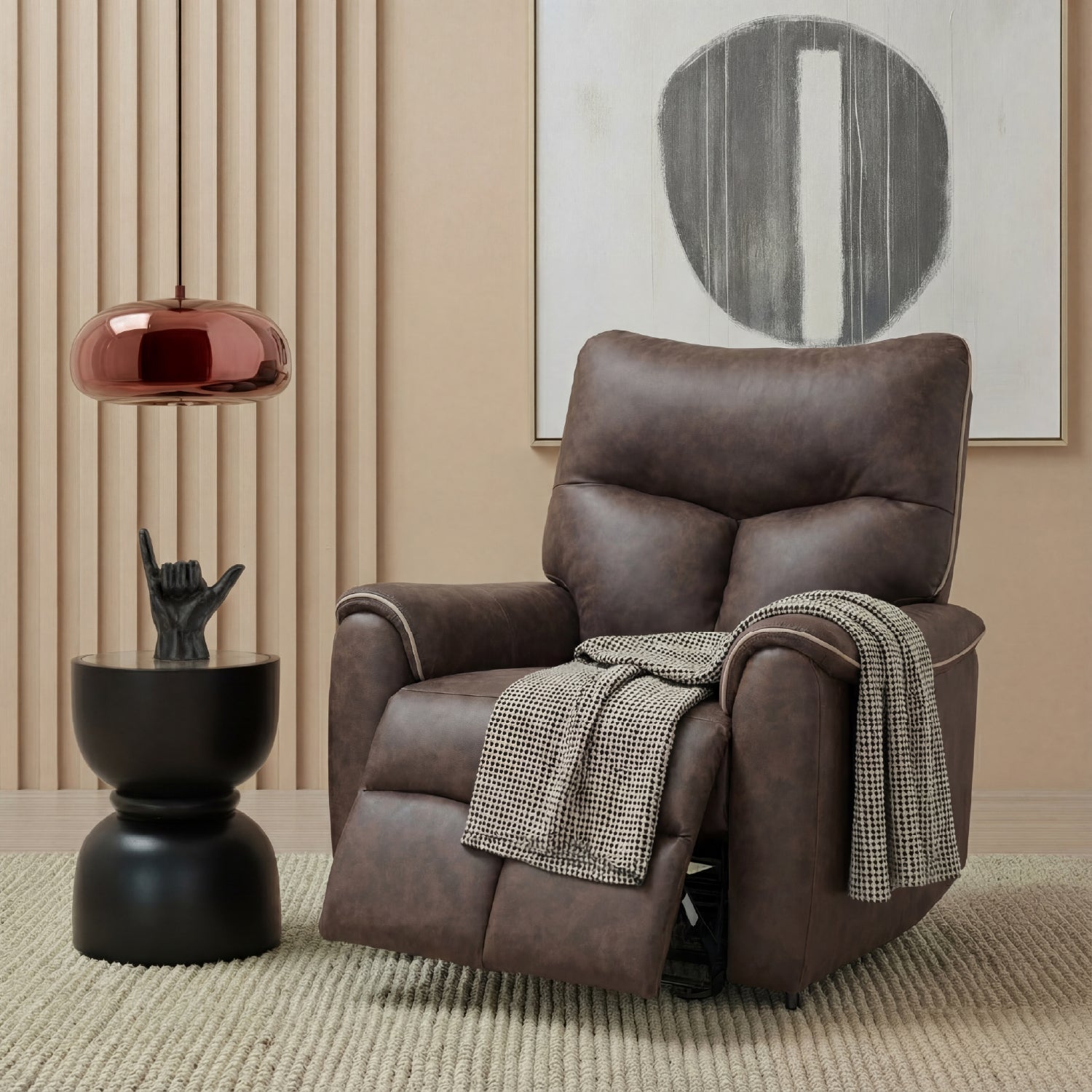 Sillón Reclinable Zeus Pana Chocolate