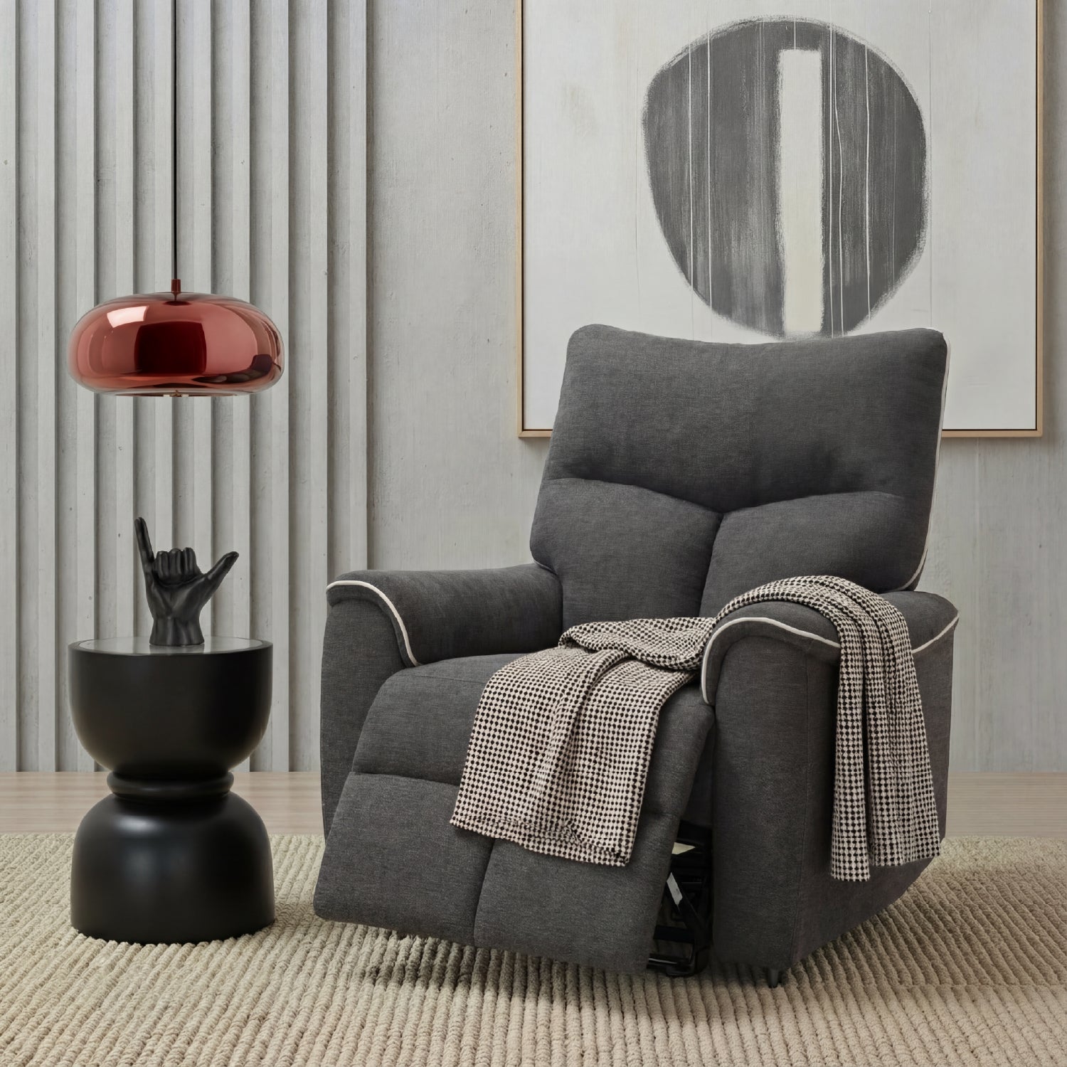 Sillón Reclinable Zeus Pana Gris