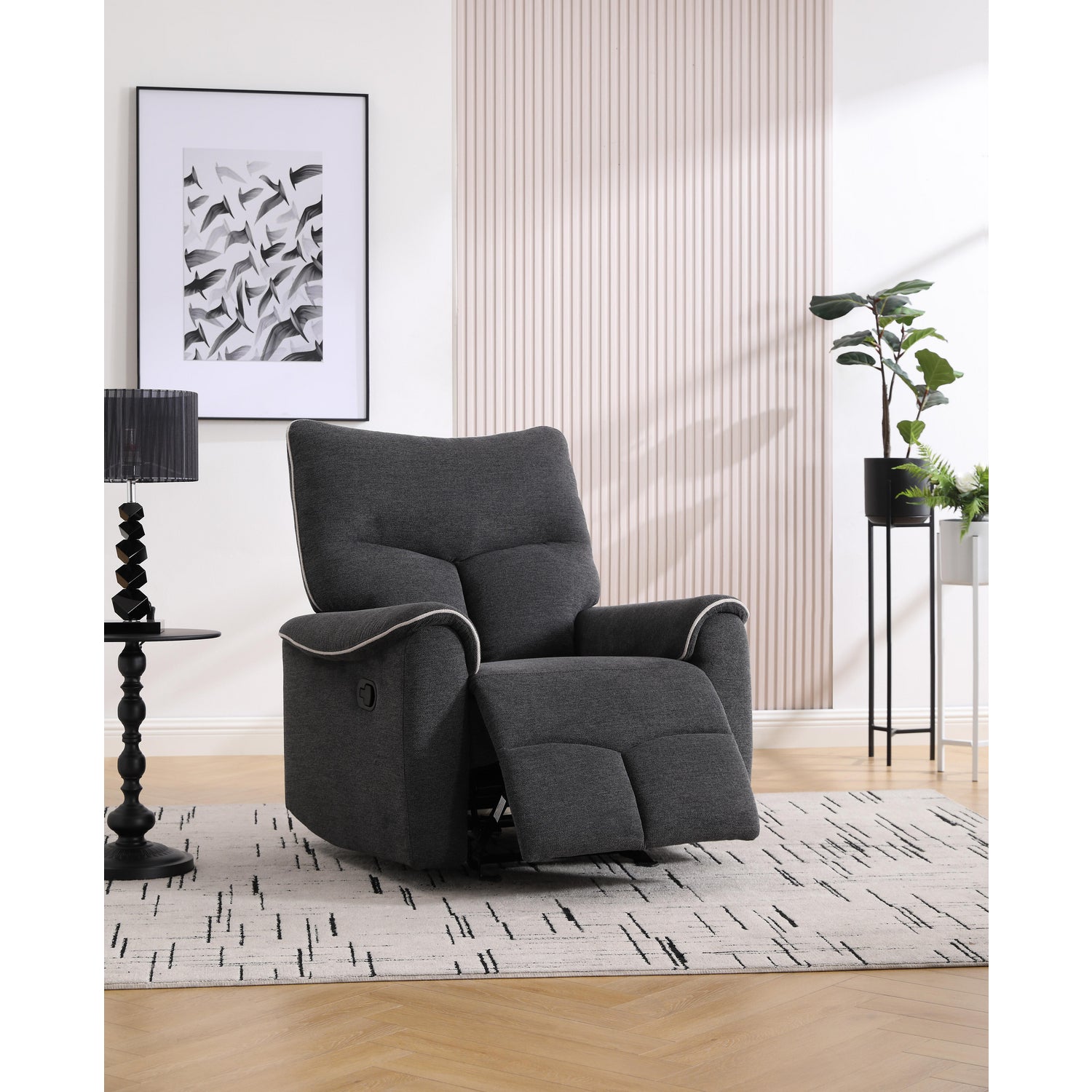 Sillón Reclinable Zeus Pana Gris