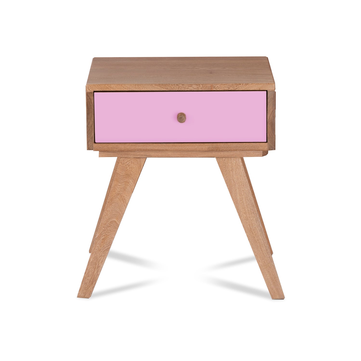 Mesa De Noche Nepal Rosa, Natural