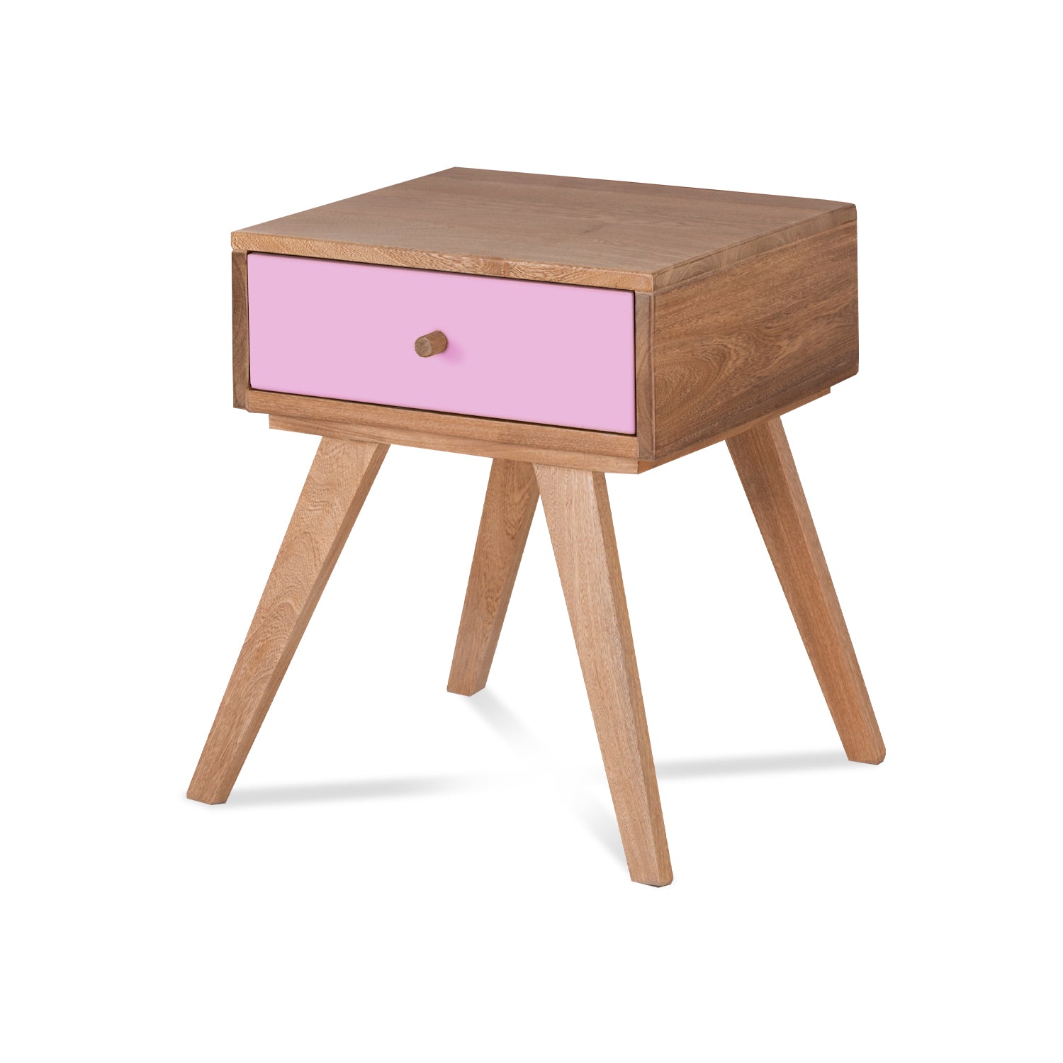 Mesa De Noche Nepal Rosa, Natural