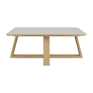 Mesa de Centro Andy 35X90X60 Off White, Champaña