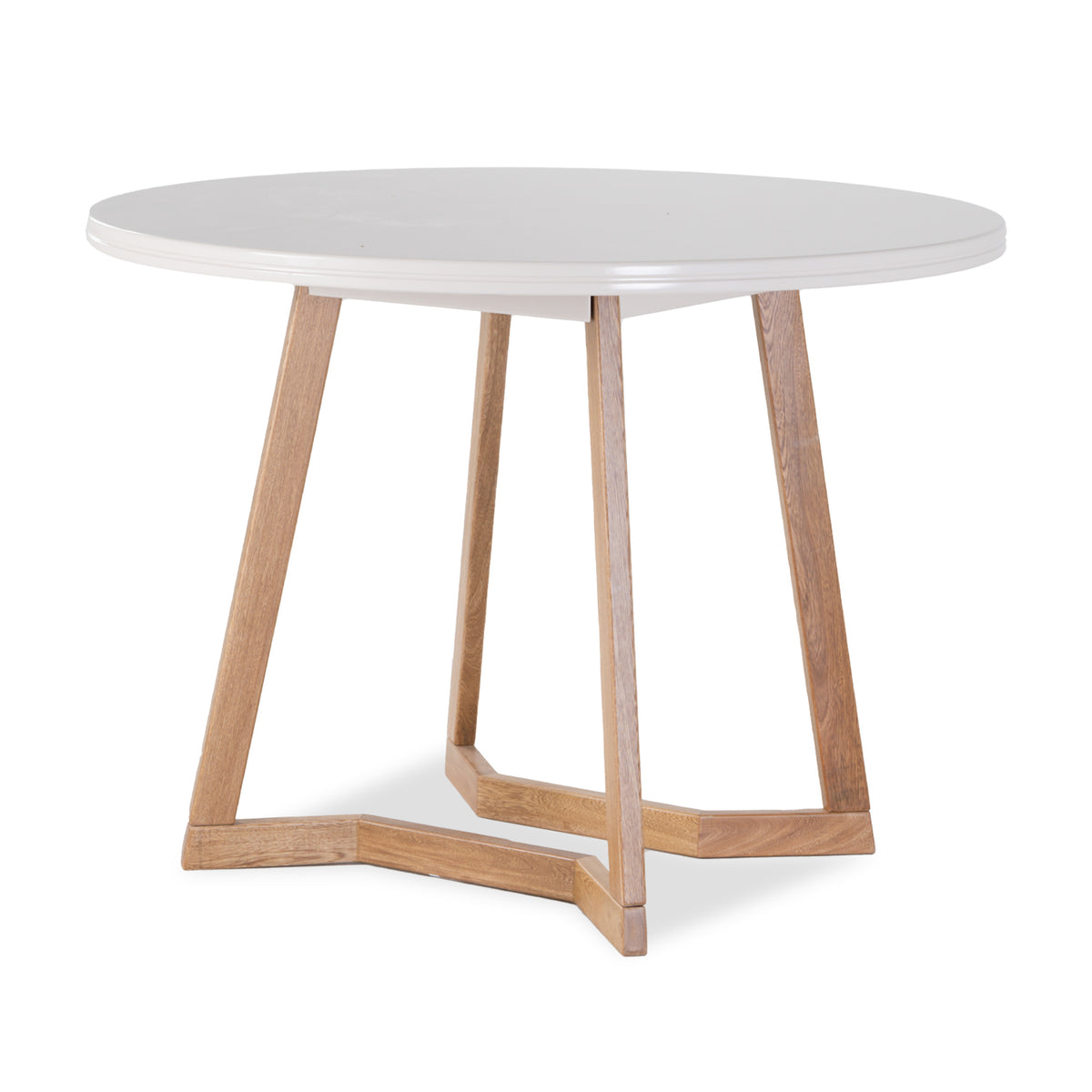 Comedor 4 Puestos Capri Vitore Marfil, Natural*