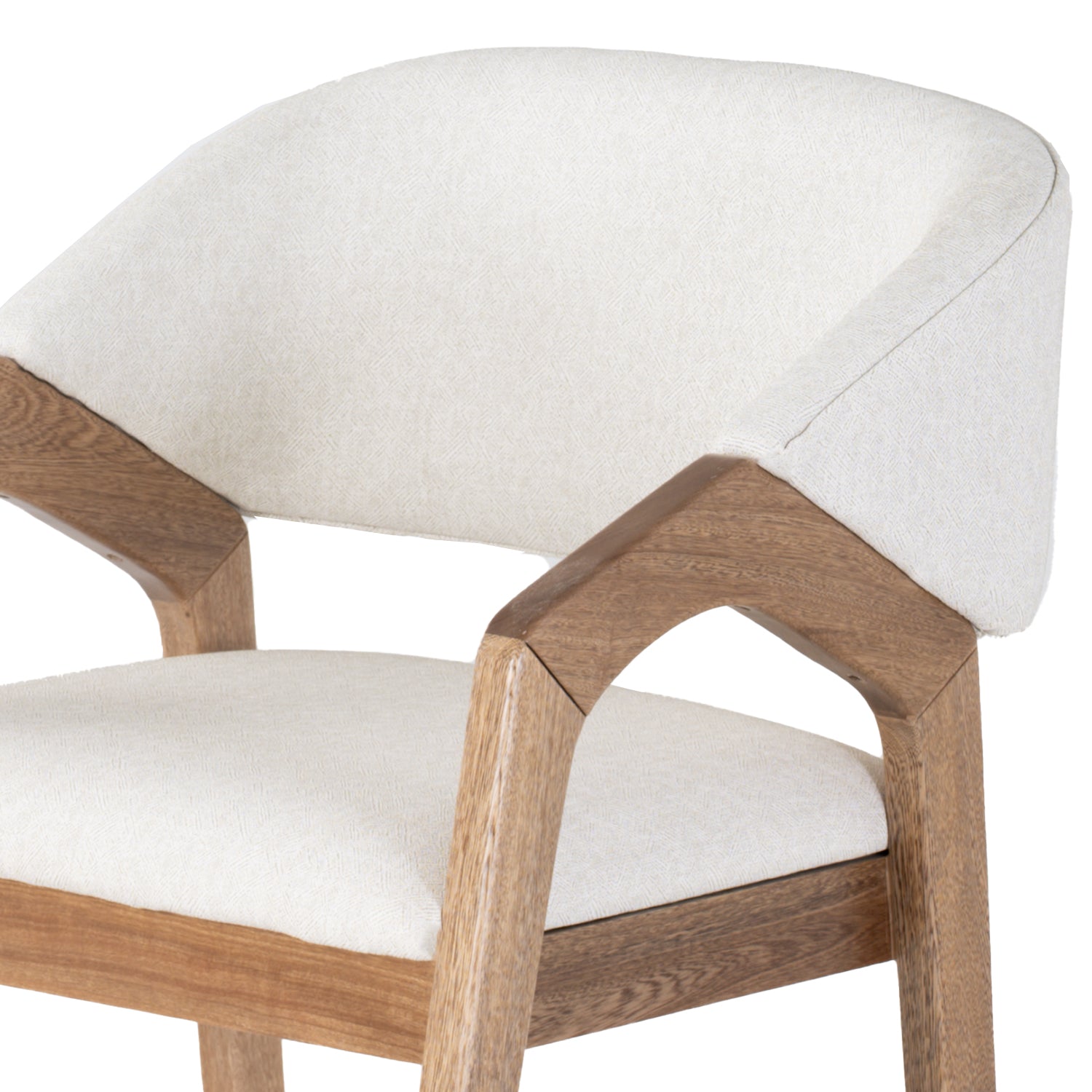 Comedor 6 Puestos Capri Vitore Marfil, Natural*