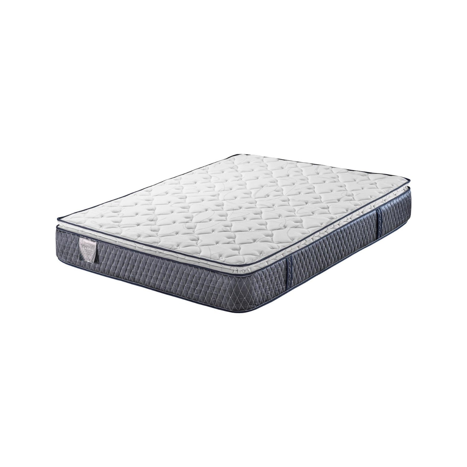 Combo Cama Doble + Mesa De Noche Andora + Colchón Dinamic