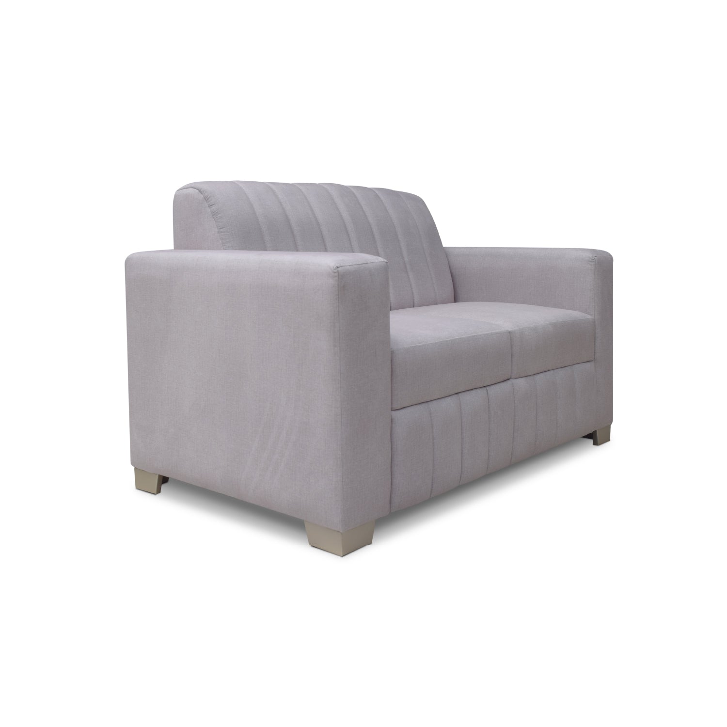 Sofá 2 Puestos Decko Zelanda Marfil, Champaña