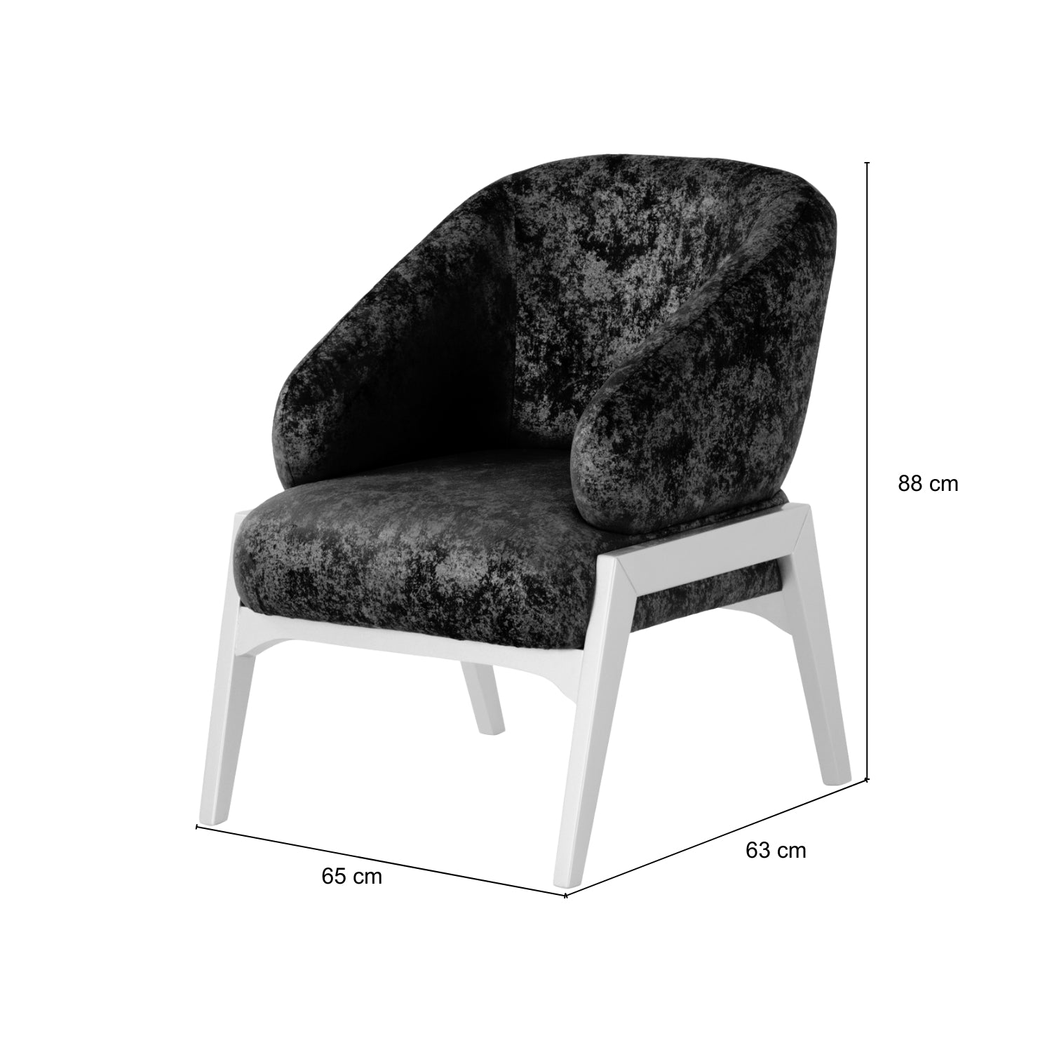 Poltrona Milan Recoleta Mocca, Natural