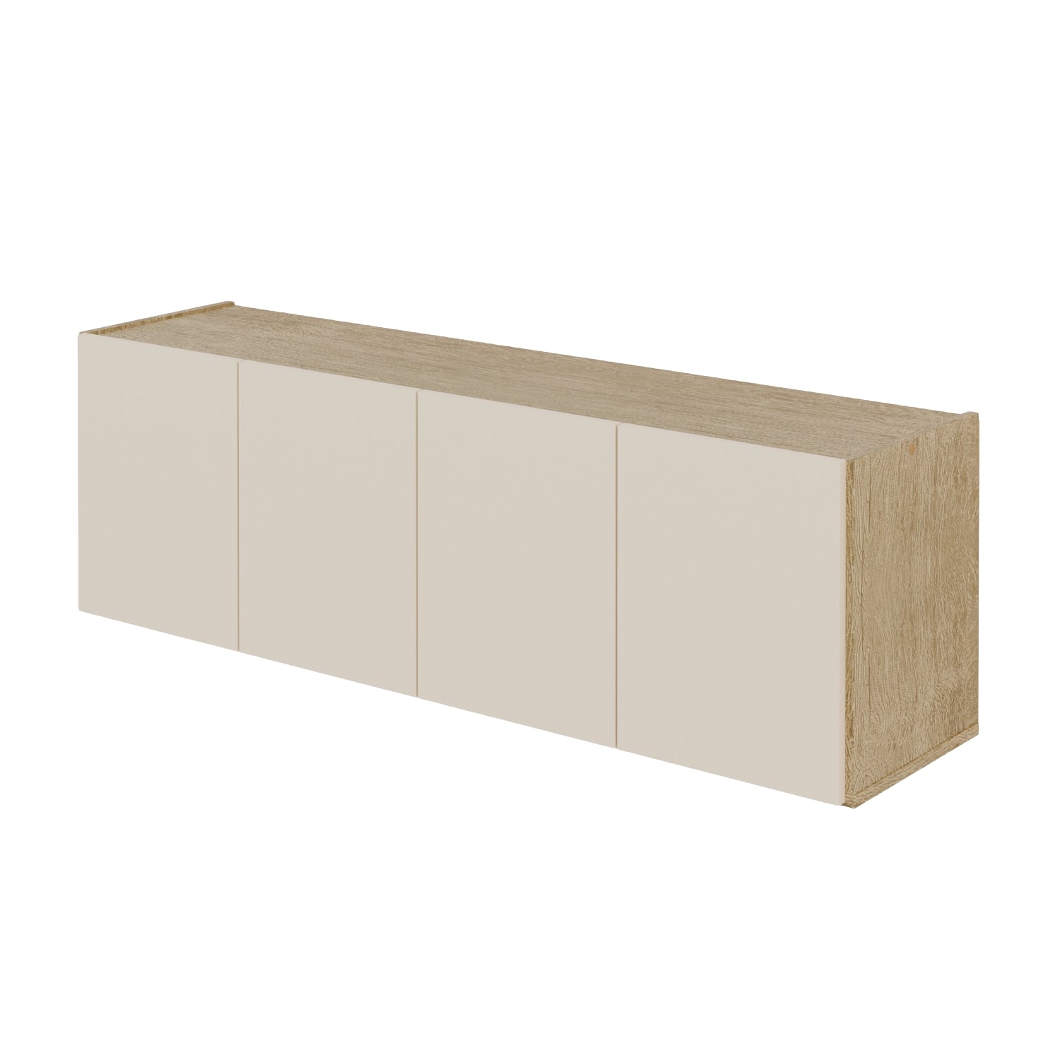 Consola Flotante Carla 123X39X31 Natural, Off White