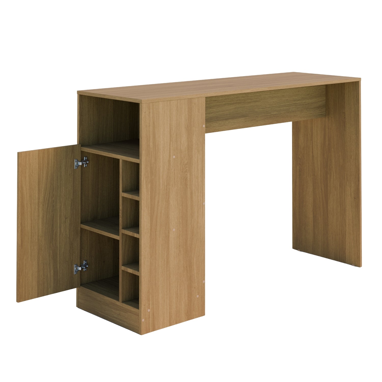 Mesa Bar Auxiliar Capri 136X92X45 Natural