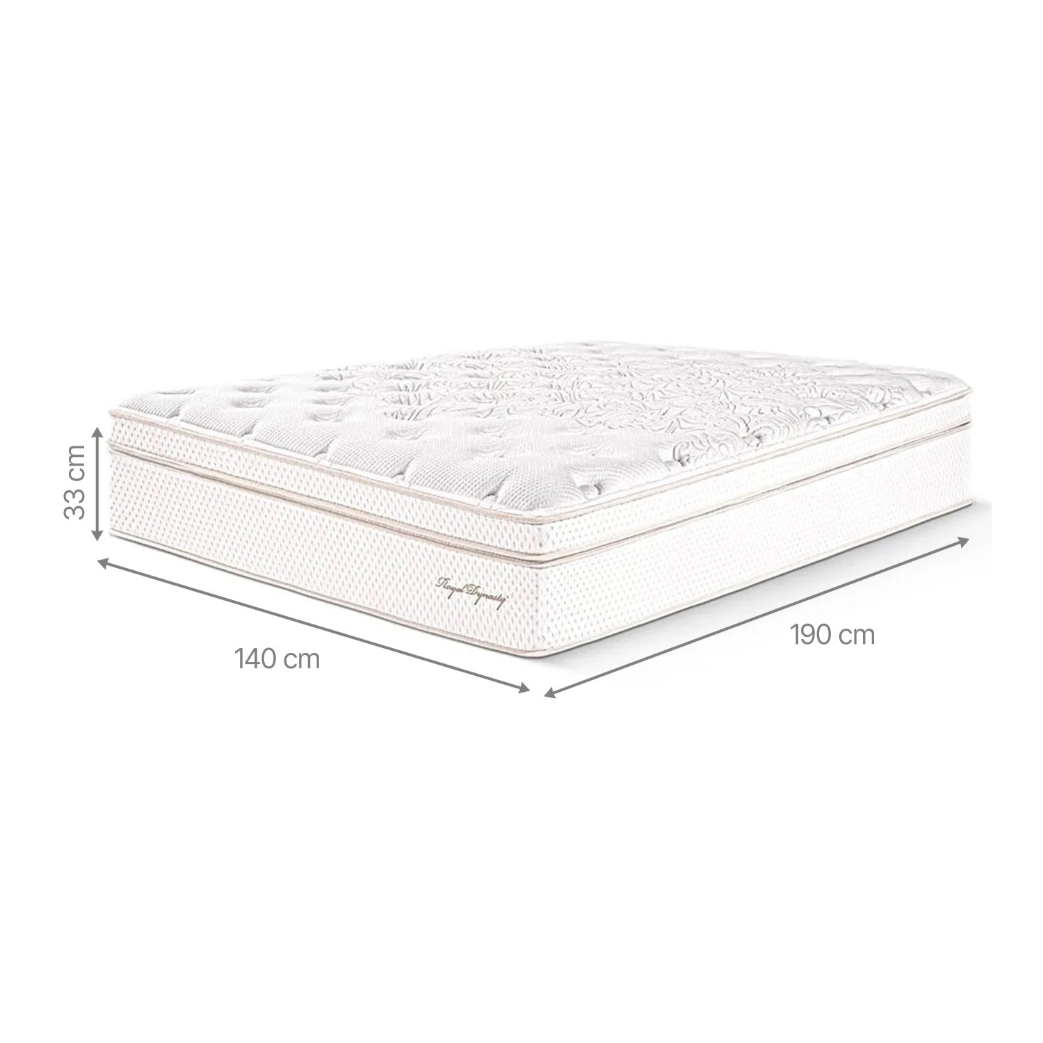 Colchón Doble Royal Dynasty Essenza (Garantía 20 Años) + 2 Almohadas