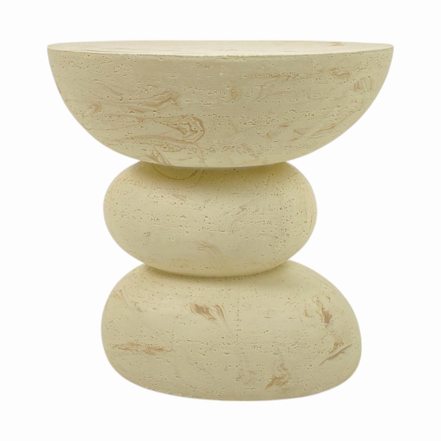 Mesa Auxiliar Ivy 51X51X42 Beige F251