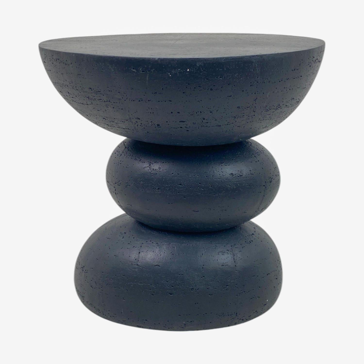Mesa Auxiliar Ivy 51X51X42 Negro F251