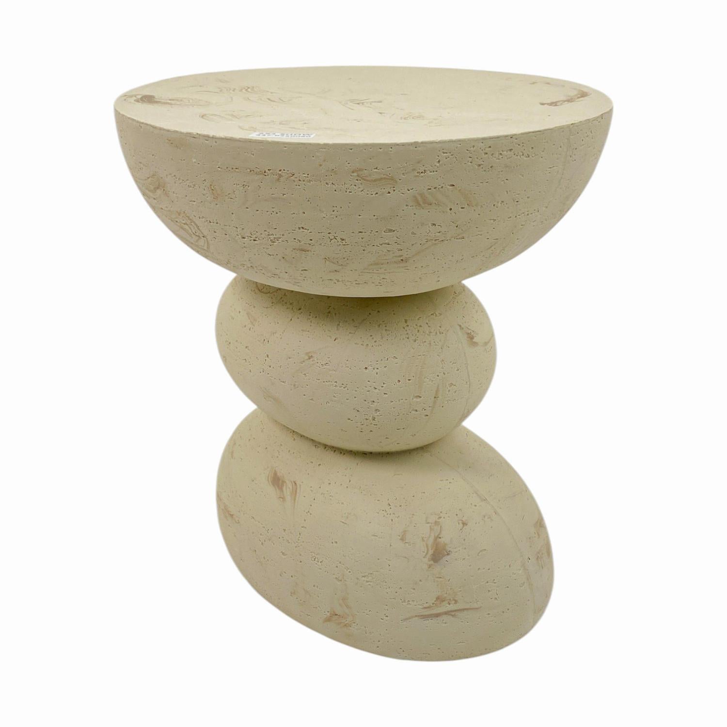 Mesa Auxiliar Ivy 51X51X42 Beige F251