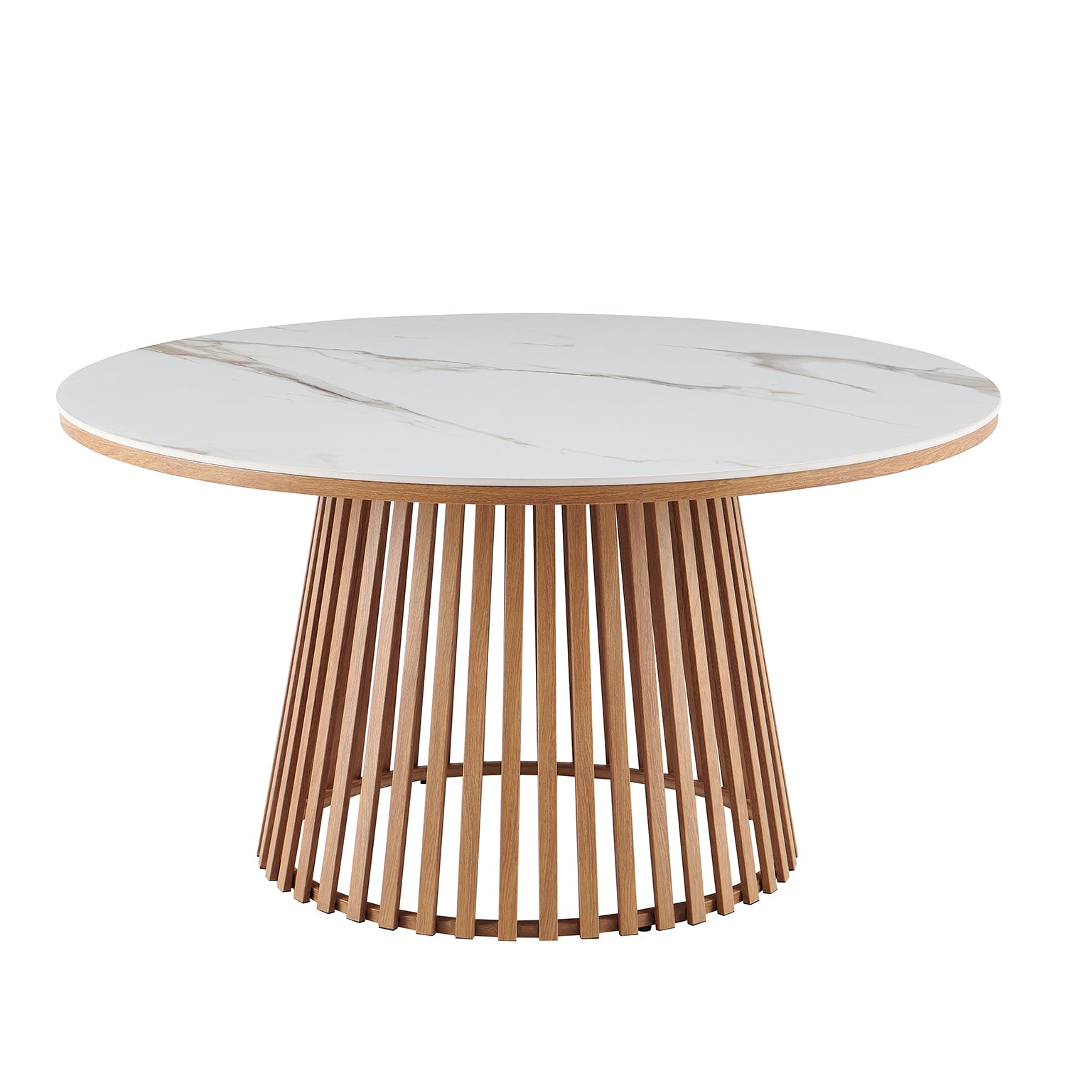 Comedor 6 Puestos Donato Beige, Natural Sinterizado