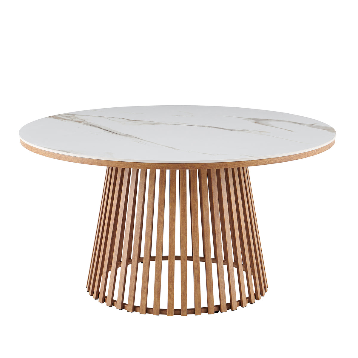 Comedor 6 Puestos Donato Beige, Natural Sinterizado