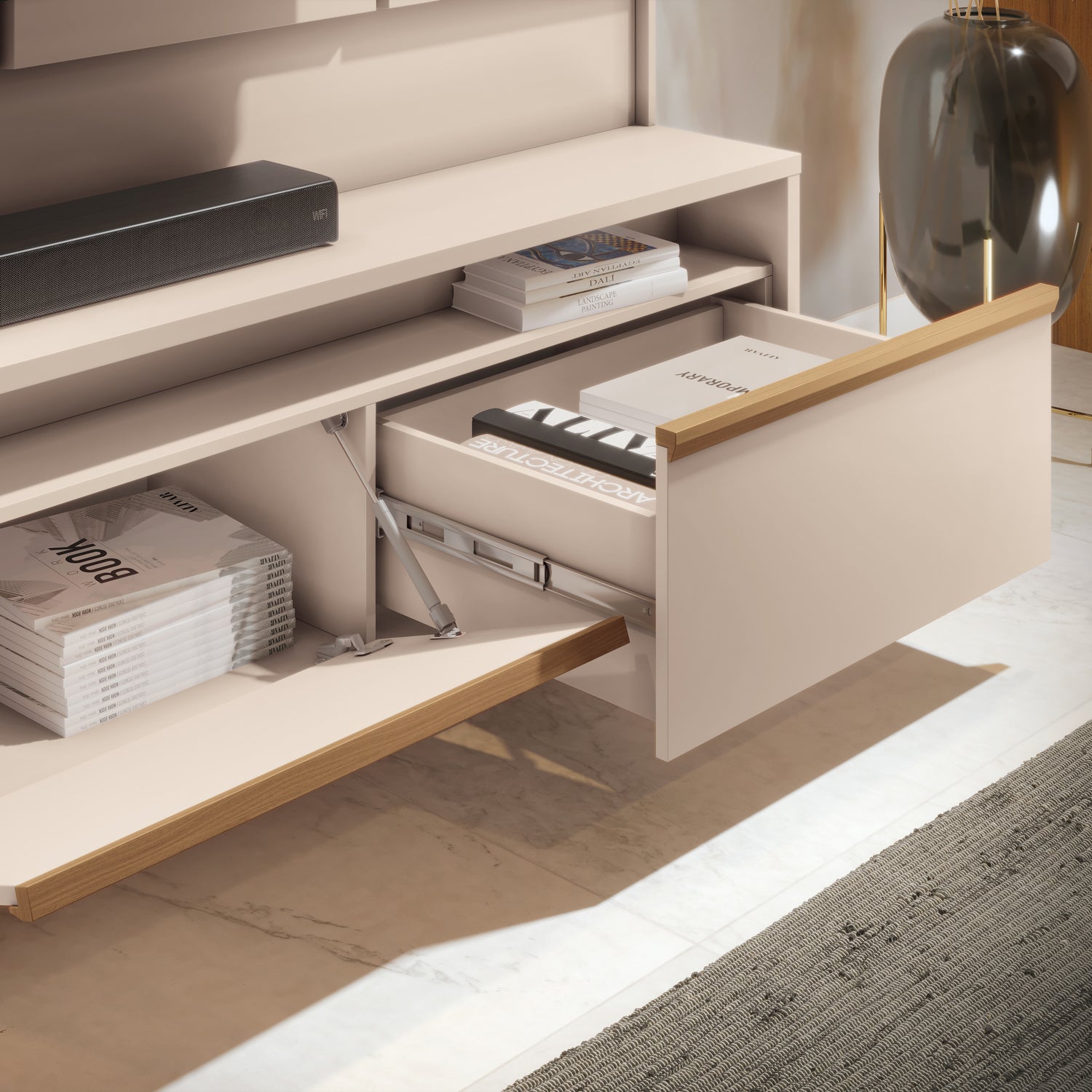 Centro De Entretenimiento Smart Natural, Off White* 240X192