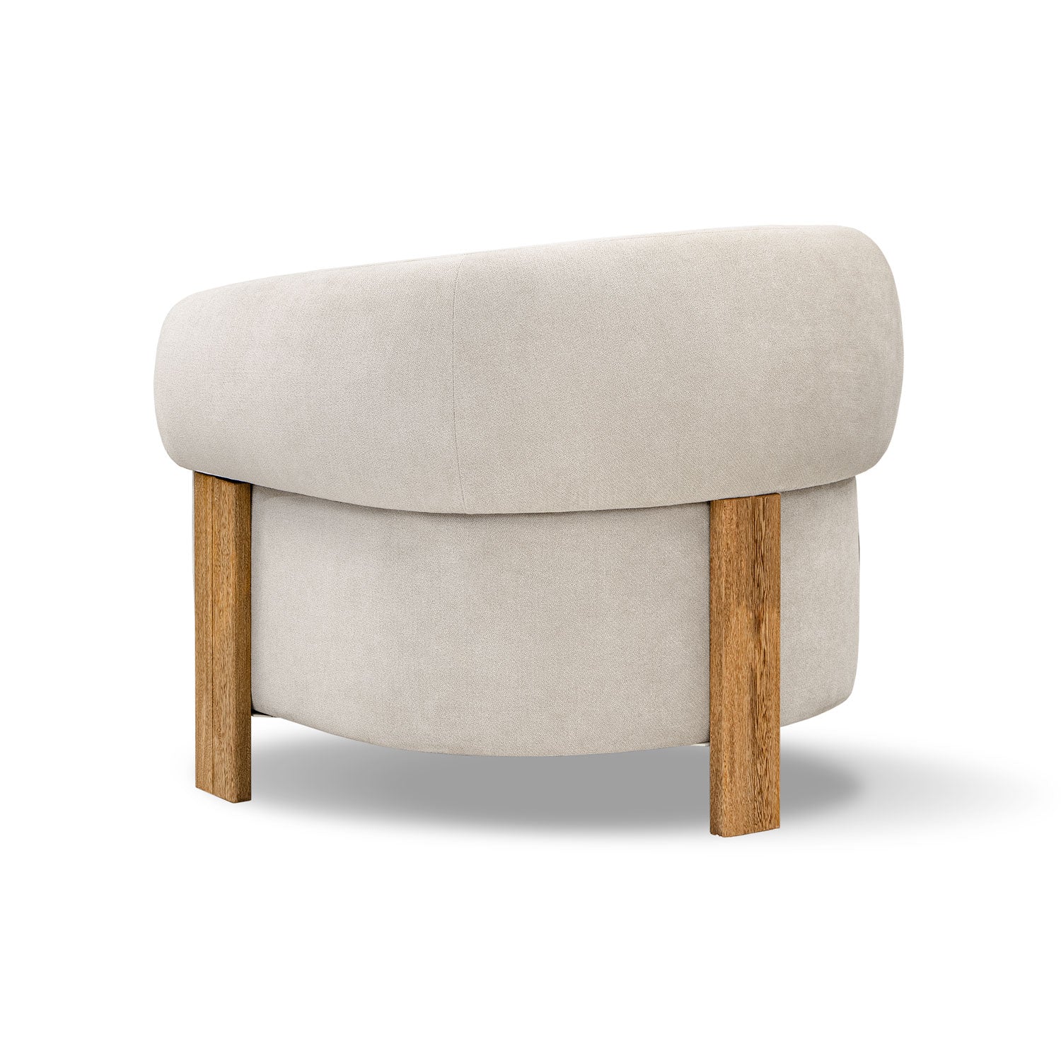 Poltrona Sabina Microfibra Impetu Beige, Natural