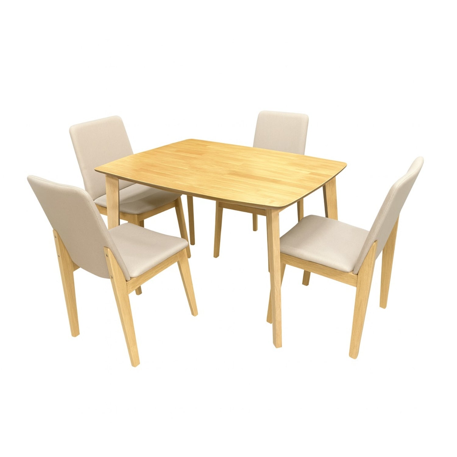 Comedor 4 Puestos Albi Beige