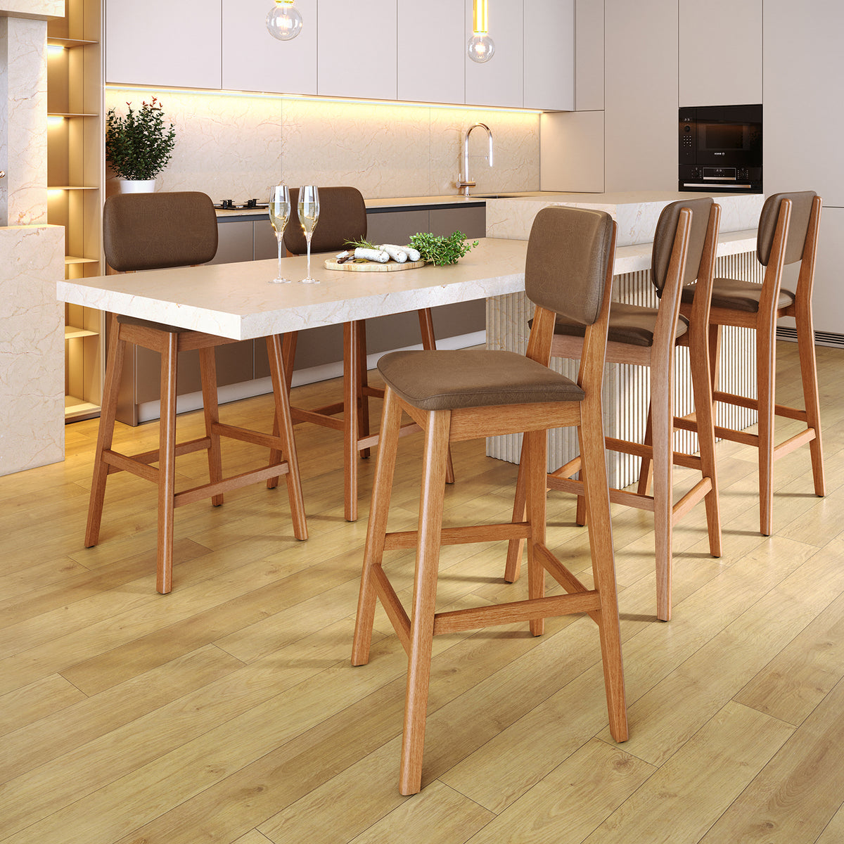 Silla Para Barra Anna Café 40X104X47