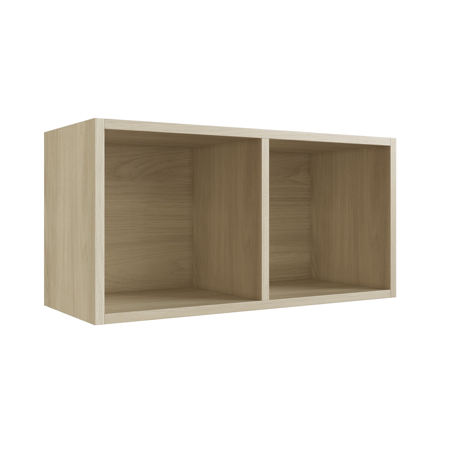 Repisa Kandy  Natural Cubo Doble 60X30X24