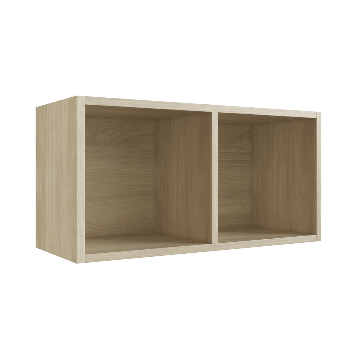Repisa Kandy  Natural Cubo Doble 60X30X24