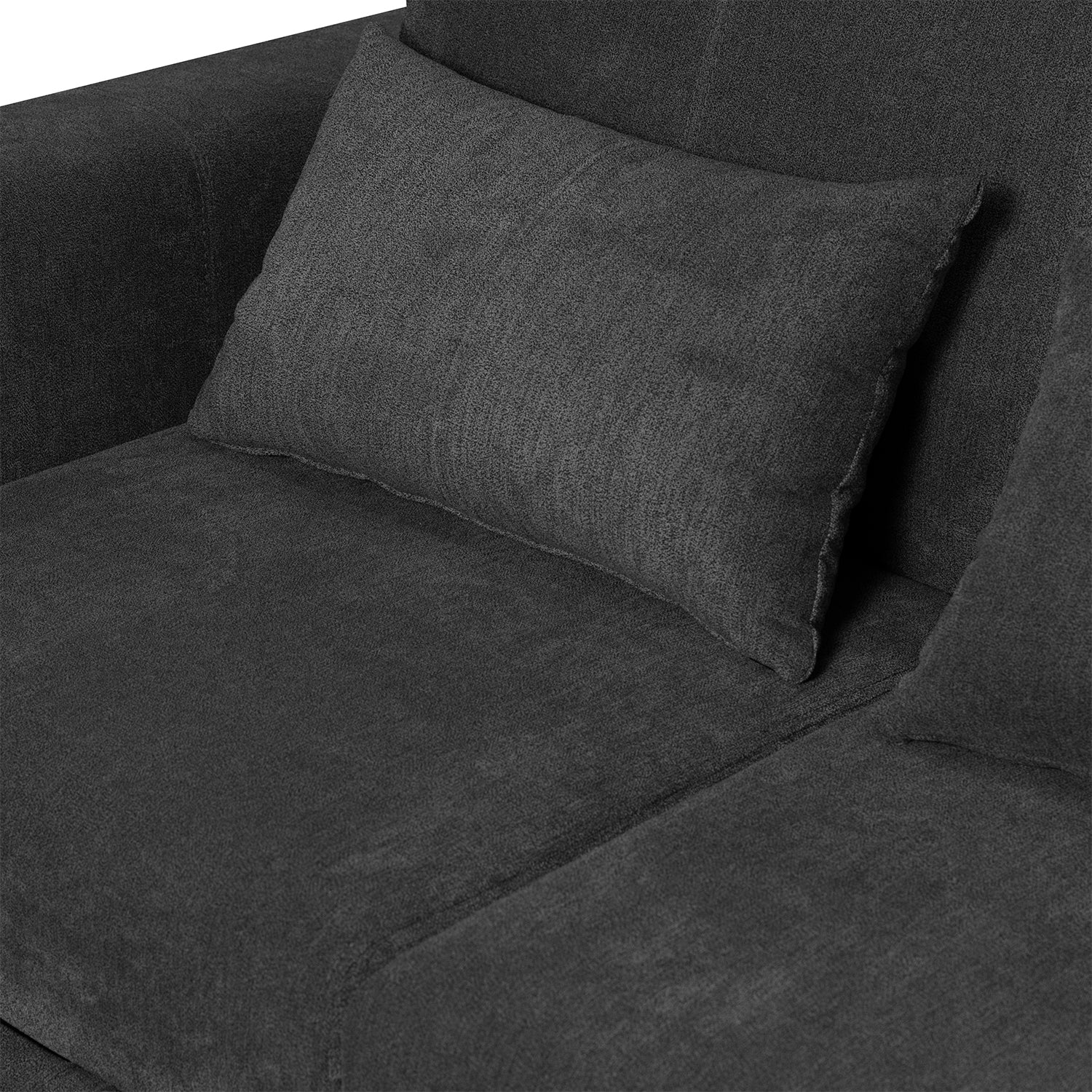 Sala Cama Viena Microfibra Nakano Humo, Natural