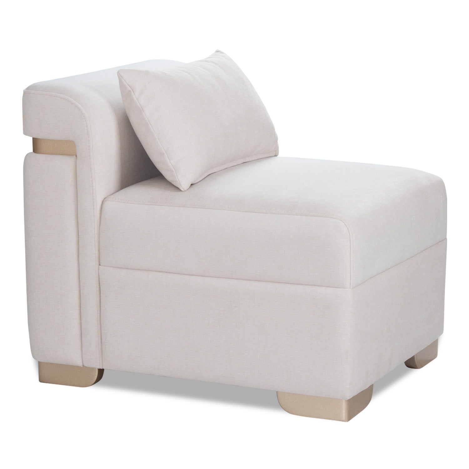 Sala Funcional Danna Velvet Beige, Champaña
