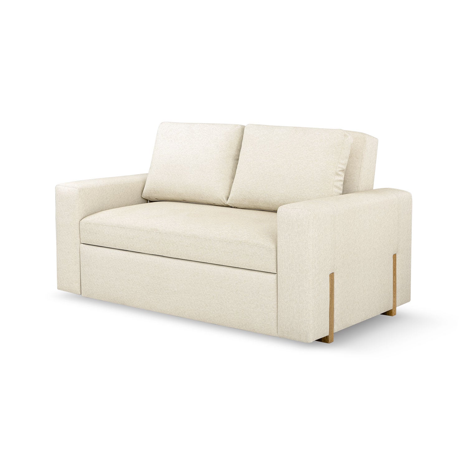 Sofá Cama Sevilla Eurolino Vitore Blanco, Nutural