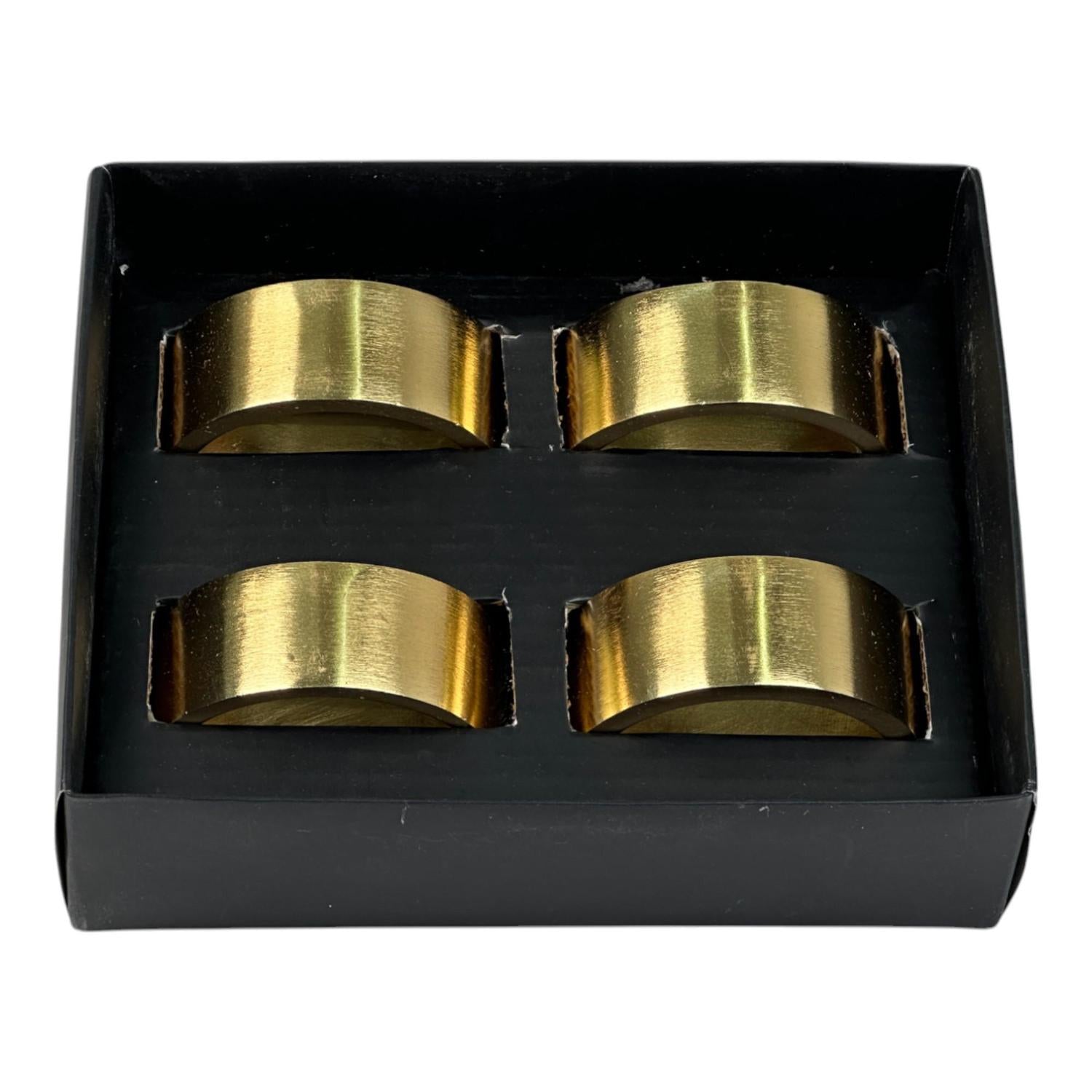 Juego Anillos Servill Dorado Setx4 F251