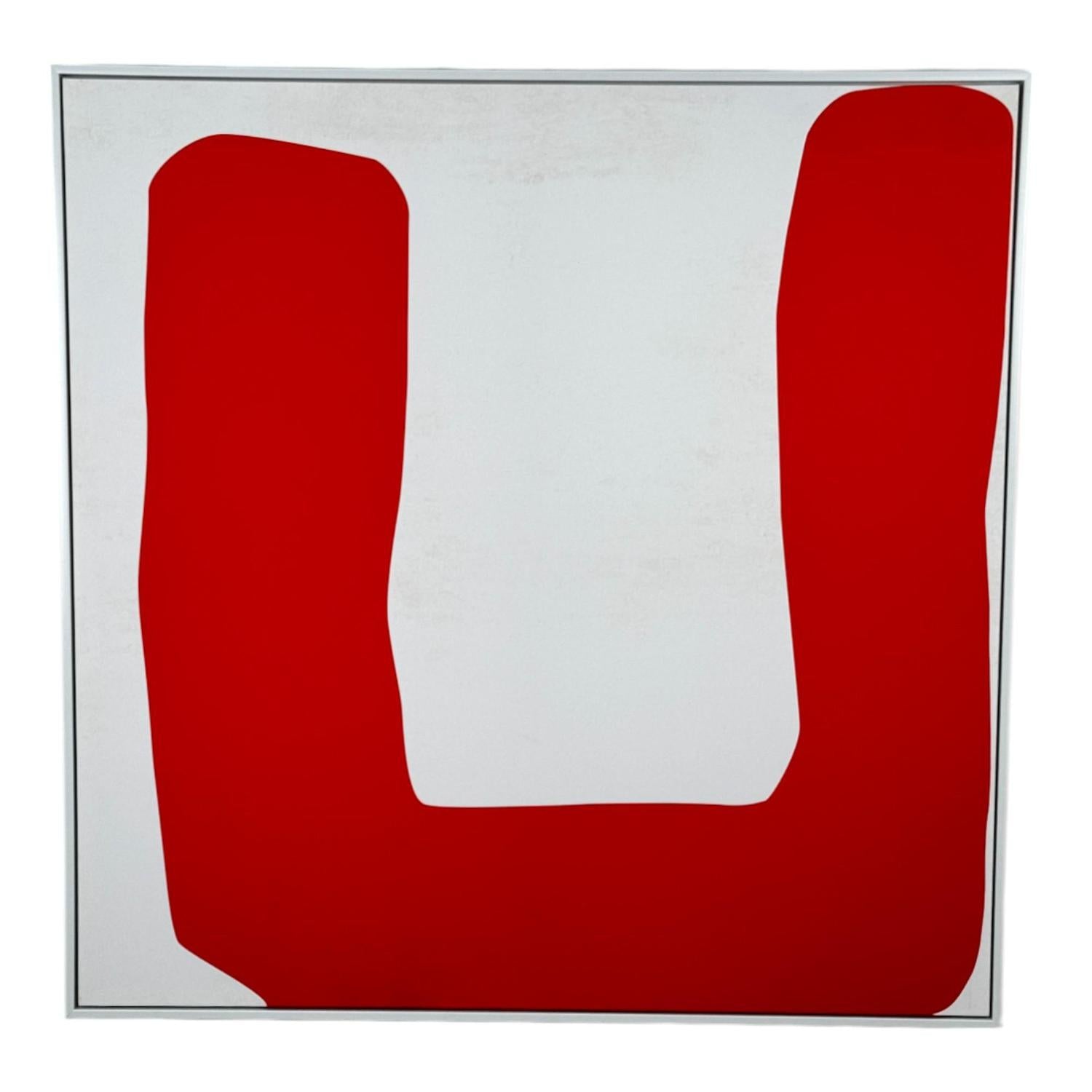 Cuadro 102X102 Rojo F251