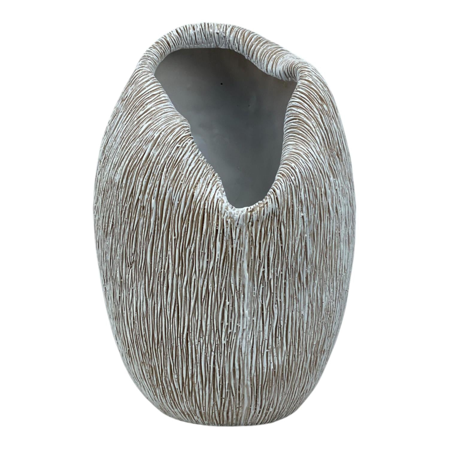 Jarrón 16X18X27  Plata F251